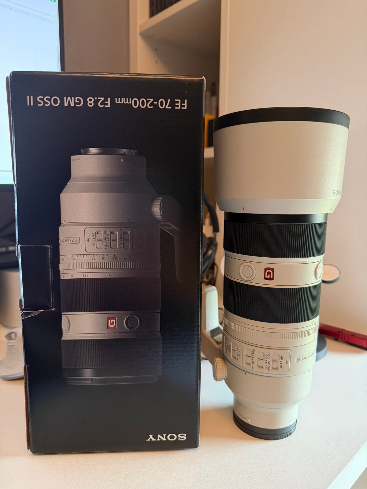 Sony FE 70-200 GM OSS II, Enlèvement ou Envoi, Comme neuf, Accessoires