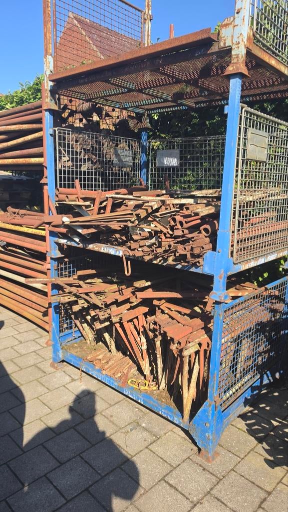 balkklemmen voor beton, Ophalen
