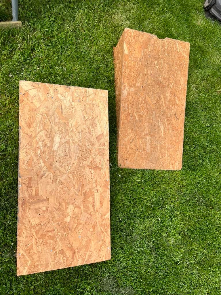 Deux tremplins et rampes pour trotinette et bmx et skate, Ophalen, Gebruikt, Skateboard