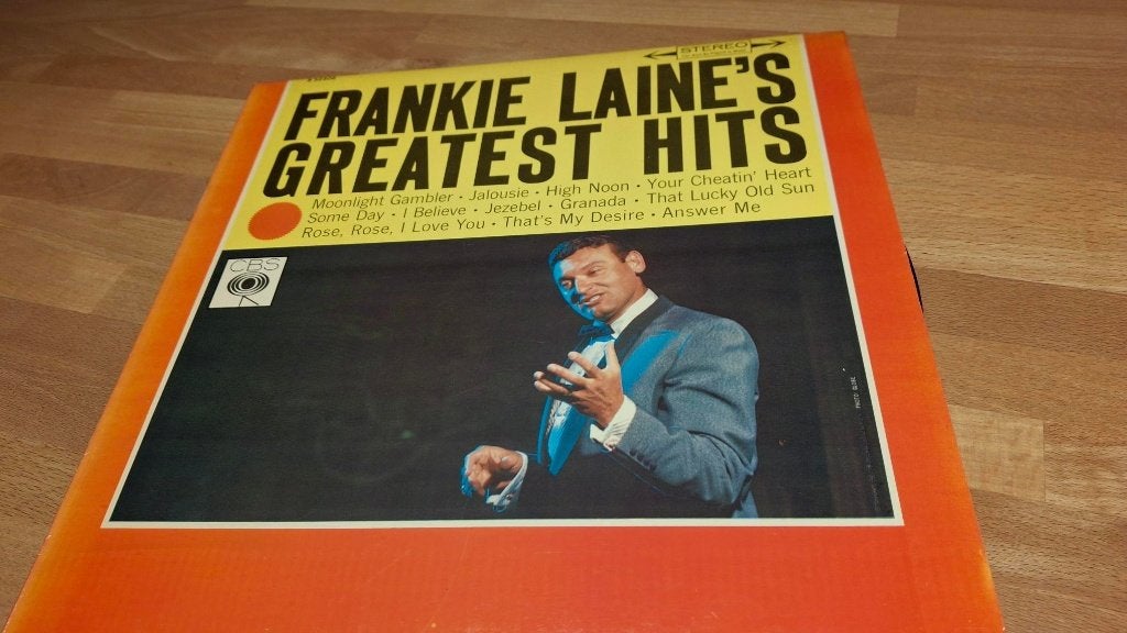 Frankie Laine Greatest Hits LP Vinyl, Ophalen, Zo goed als nieuw, LP