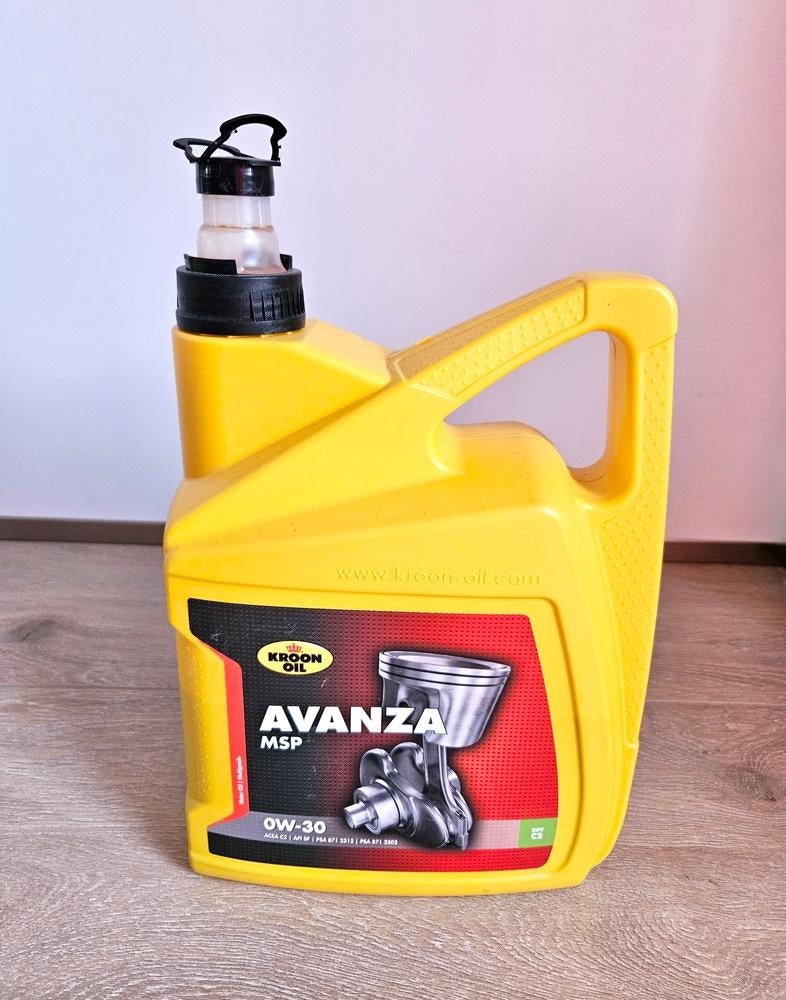 Huile Crown Avanza MSP OW 30, Enlèvement
