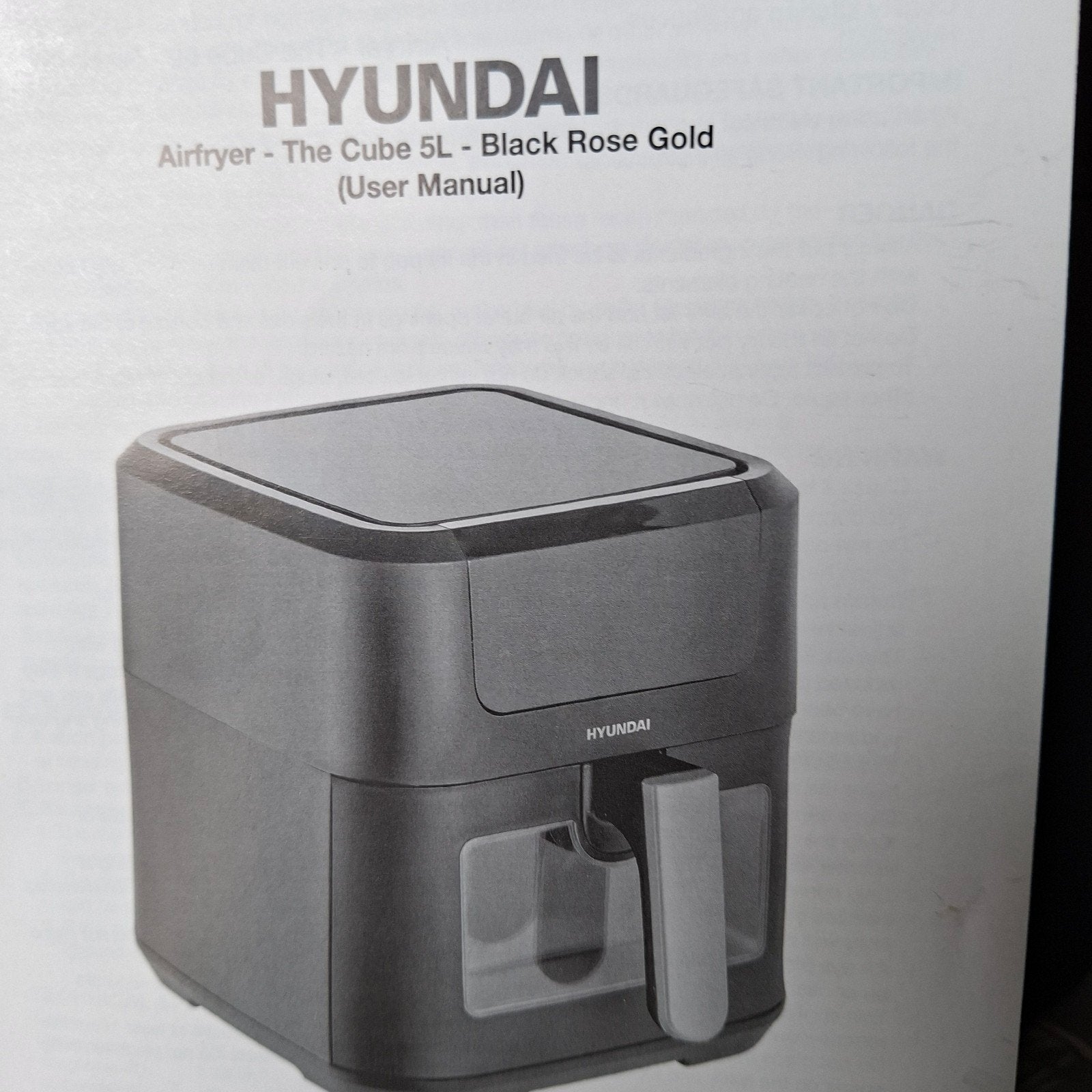 AIRFRYER HYUNDAI, Enlèvement, Utilisé, Friteuse à air