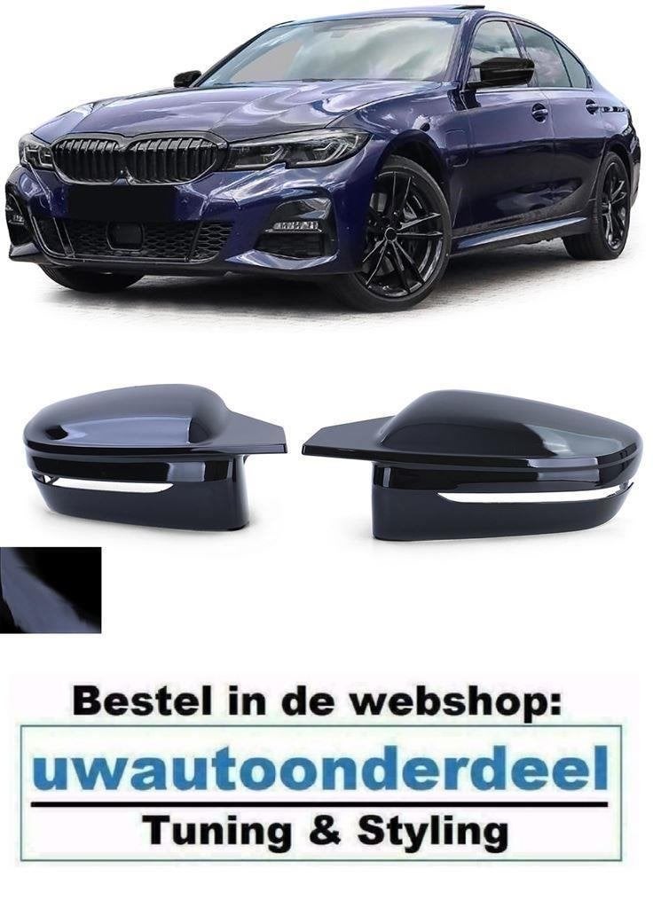 Glans Zwart Spiegel Spiegelkappen M3 Look Voor Bmw 3 Serie G, Verzenden