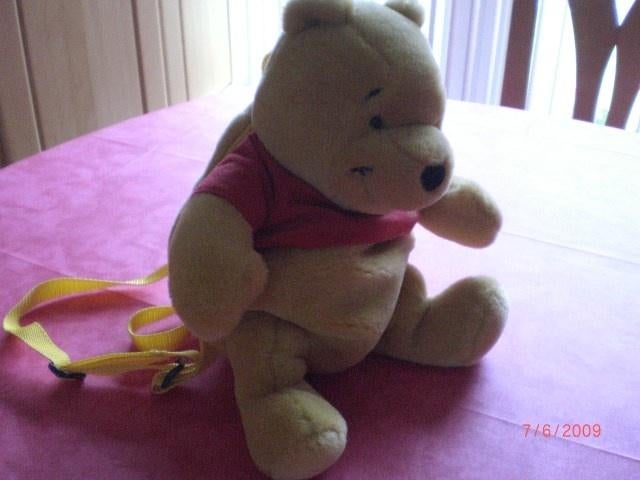 Sac a dos Winnie L'Ourson Disney enfant. Vintage, Envoi, Winnie l'Ourson ou amis, Comme neuf, Sac, Valise ou Pochette