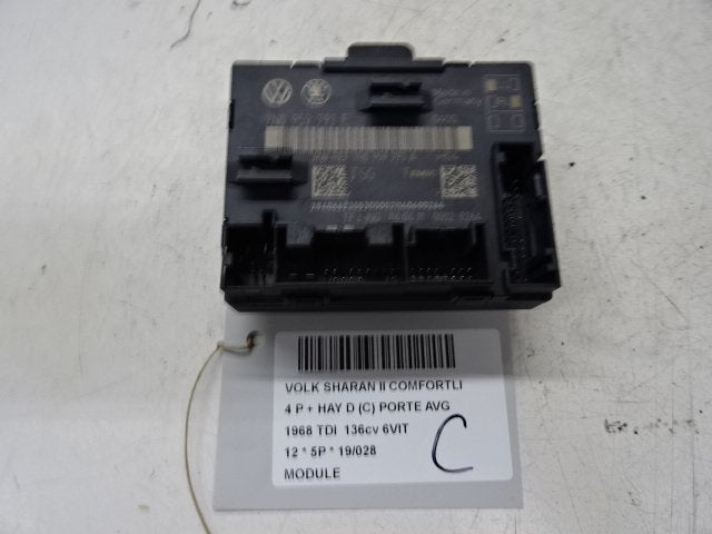 UNITE ELECTRONIQUE Volkswagen Sharan (7N) (7N0959793E), Utilisé, Volkswagen