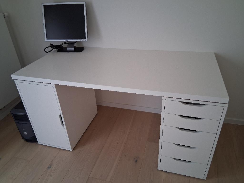 bureaumeubel Alex, Bureau d'ordinateur, Comme neuf, Enlèvement, IKEA