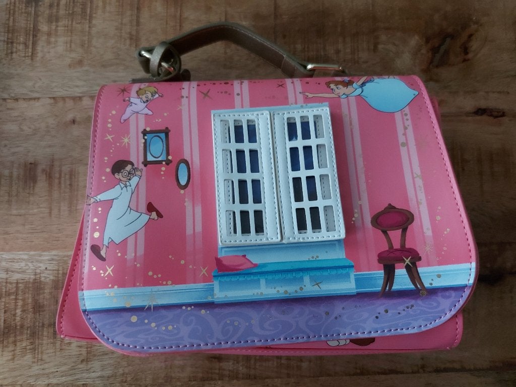 Loungefly disney peter pan, Collections, Enlèvement ou Envoi, Peter Pan ou Pinocchio, Comme neuf, Sac, Valise ou Pochette