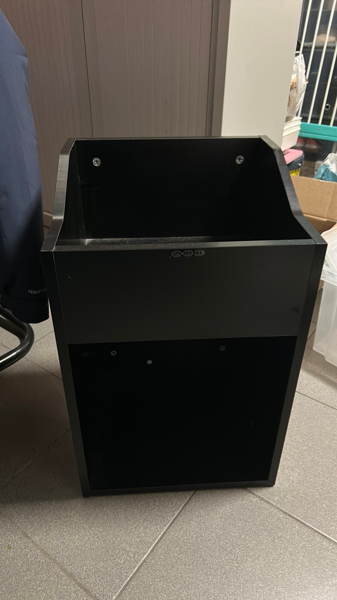 Boîte à vinyle Zomo - armoire à disques, Maison & Meubles, Enlèvement, Utilisé, Bois