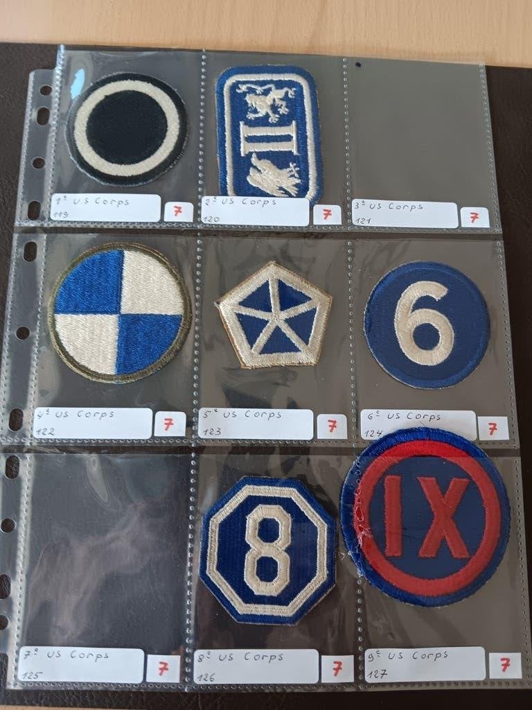 Us ww2 patches, Enlèvement ou Envoi