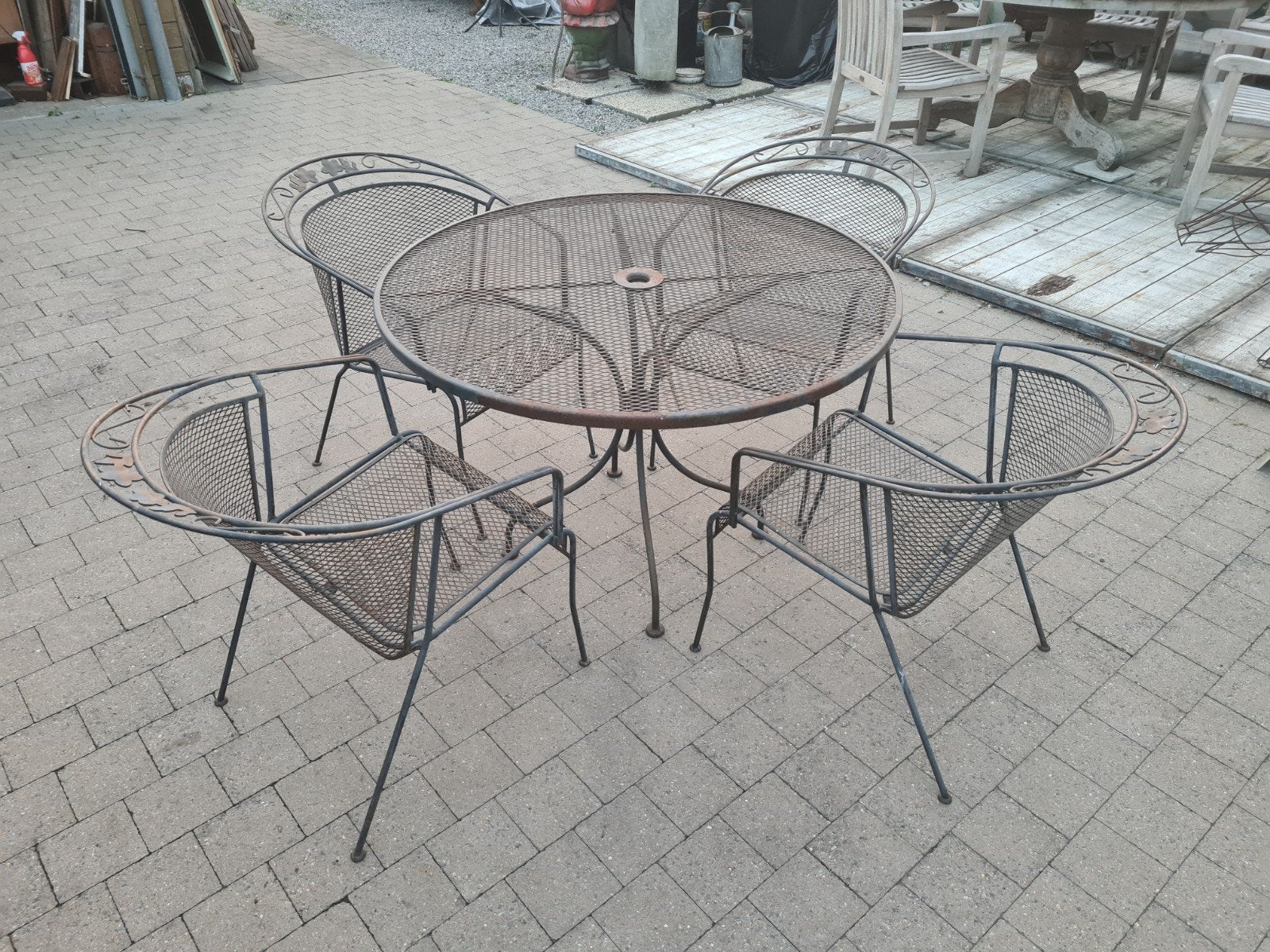 ensemble de jardin, table et chaises de jardin, Jardin & Terrasse, Enlèvement, Chaise, Salons de jardin