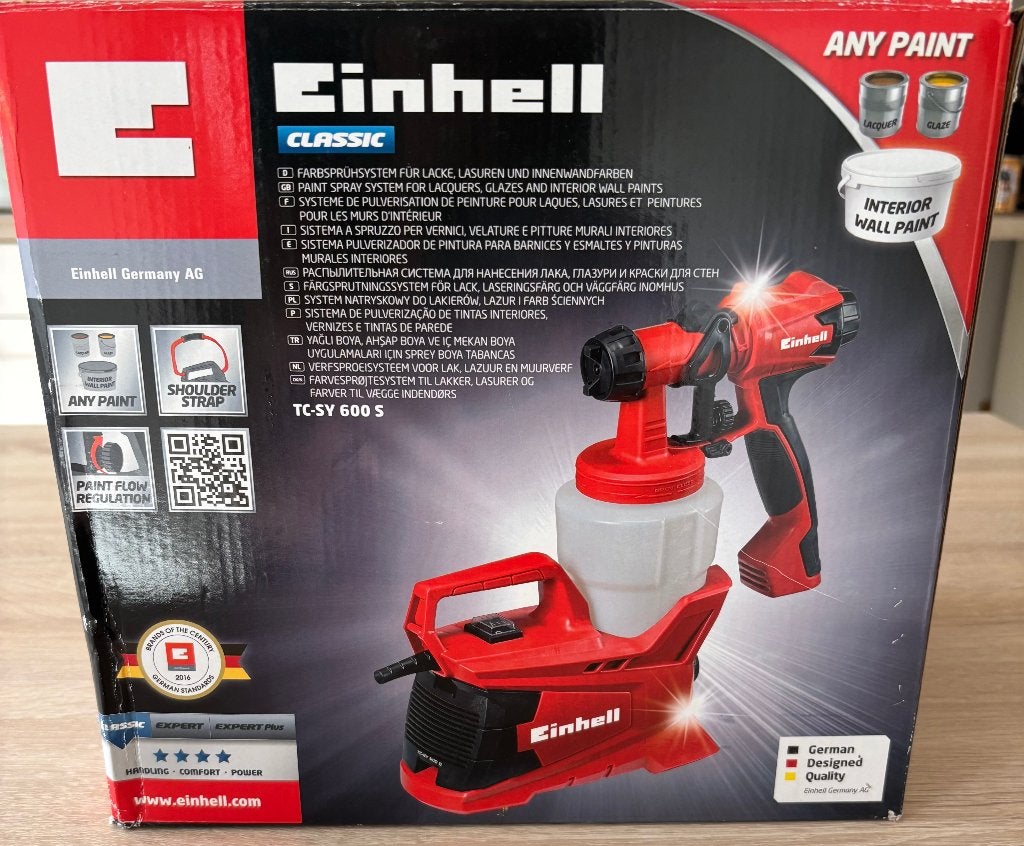 Einhell Elektrische Verfspuit TC-SY 600 S, Enlèvement, Neuf, Pulvérisateur de peinture ou Pompe à peinture