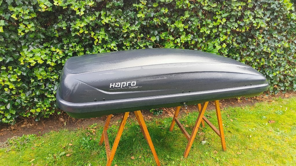 Hapro Traxer 6.6 Antraciet - Dakkoffer, Auto diversen, Ophalen, Gebruikt