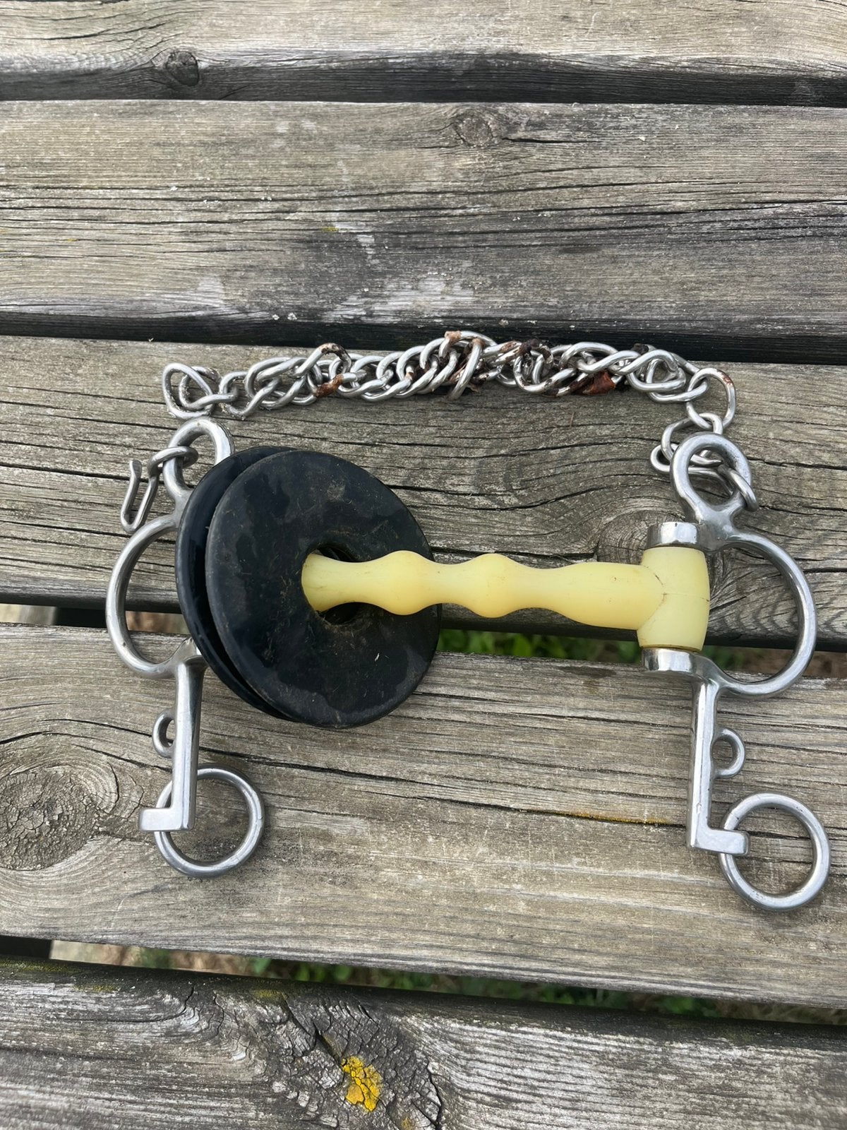 Happy mouth pelham bit, Dieren en Toebehoren, Ophalen, Zo goed als nieuw, Springen, Bit