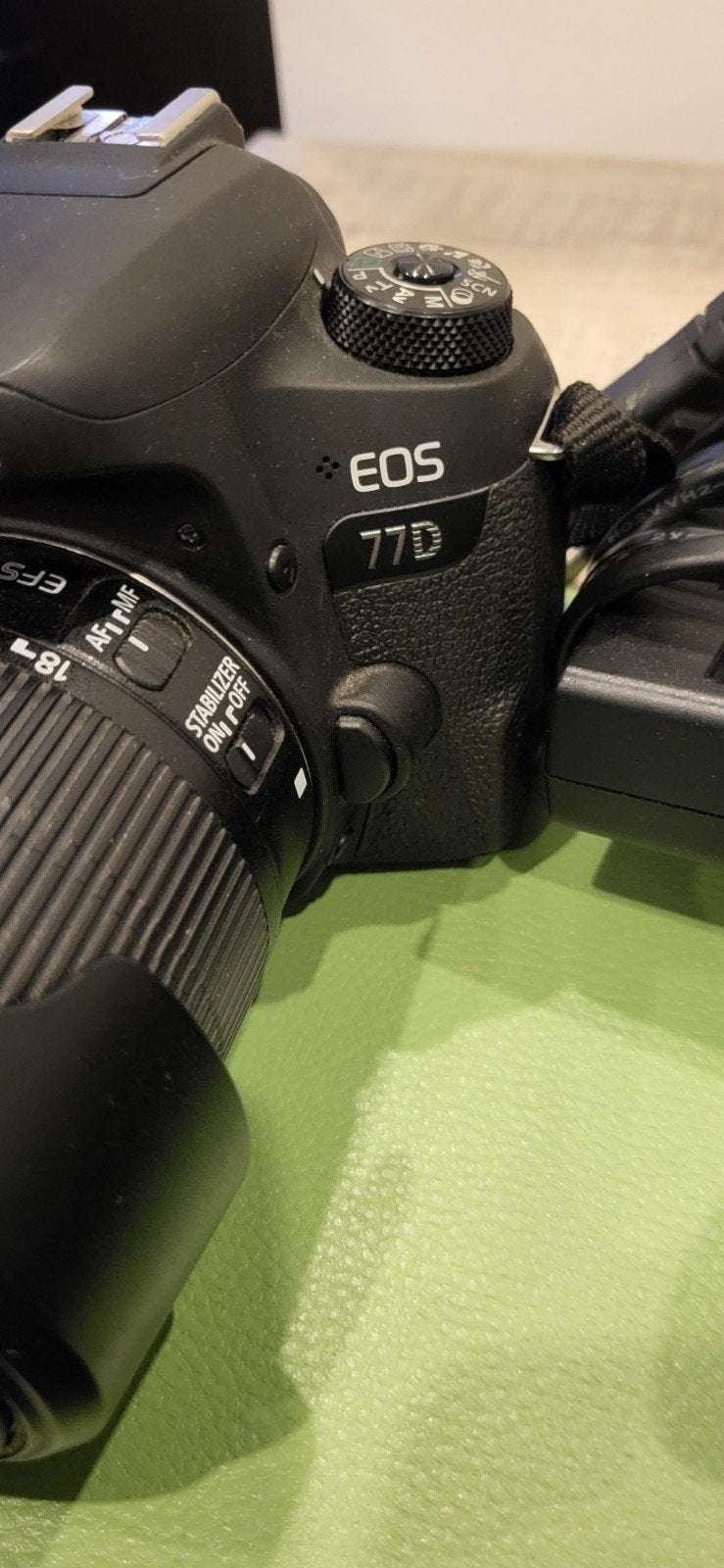 canon 77D, Ophalen, Canon