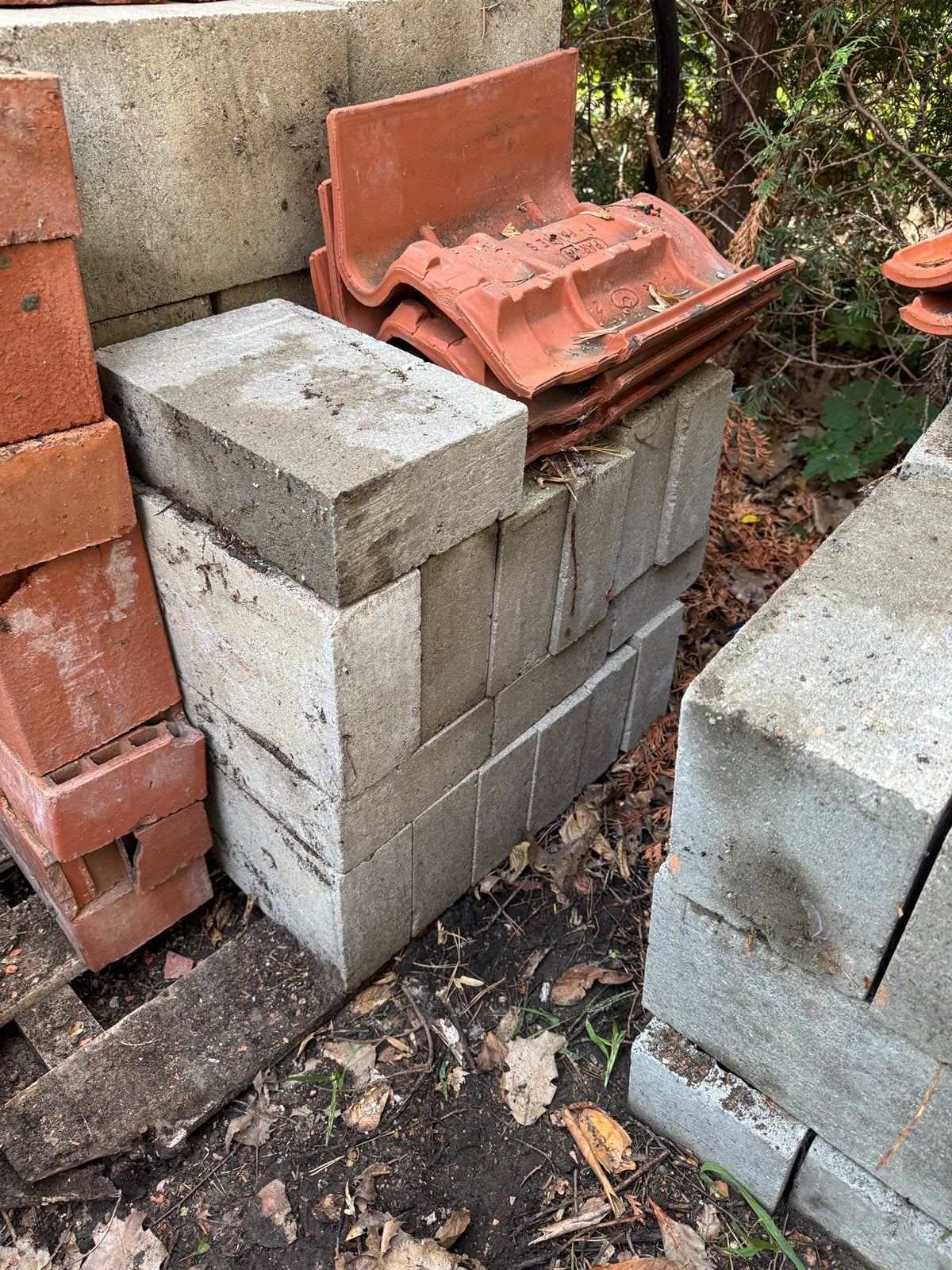 16 stuks betonblok VOL 9x19x39, Ophalen, Nieuw, Beton, Overige typen