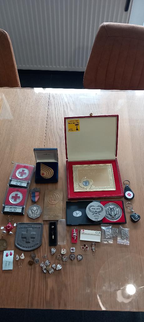 LOT 2 Croix-Rouge Rode-Kruis Rotes-Kreuz, Ophalen of Verzenden