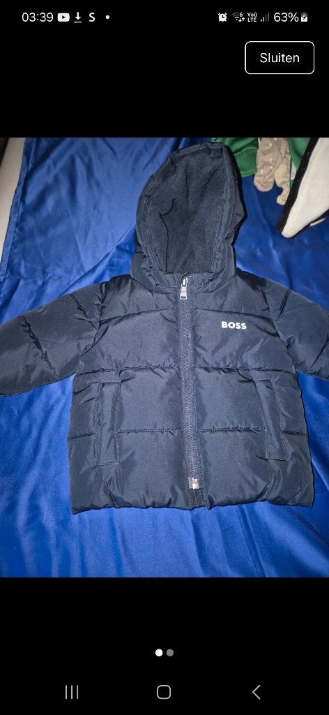 Veste pour bébé, Garçon, Enlèvement ou Envoi, Comme neuf, Hugo Boss