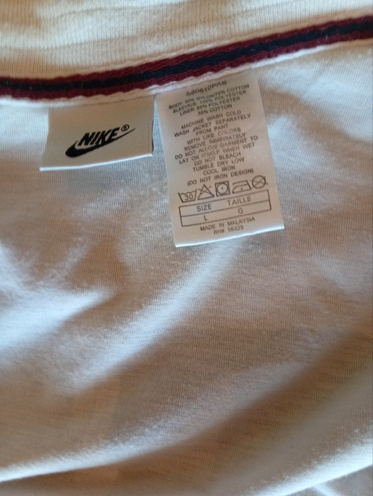 Nike retro jas., Ophalen, Zo goed als nieuw, Meerkleurig, Heer