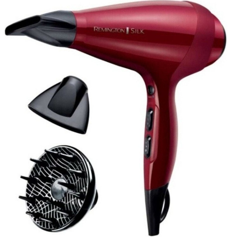 Remington Silk haardroger-2400 W- keramisch/turbo functie, Ophalen of Verzenden, Zo goed als nieuw, Haarverzorging