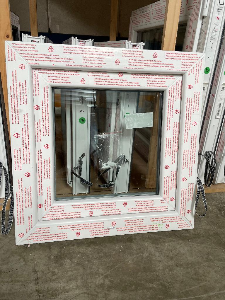 Fenêtres portes PVC budget garage abri jardin en stock, Neuf, Double vitrage, Enlèvement ou Envoi, Fenêtre de façade ou Vitre