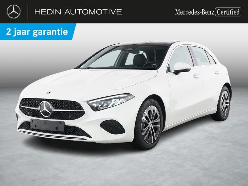 Mercedes-Benz A-Klasse 180 Hatchback Luxury Line | Panoramis, Stof, 4 cilinders, 136 pk, Wit
