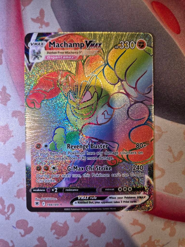 Machamp vmax 194, Ophalen of Verzenden, Nieuw