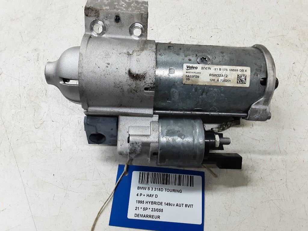 STARTMOTOR BMW 3 serie Touring (G21) (21B17505633DBX), Gebruikt, Mevr. I. Hauben, BMW, Rue de l'Espoir 34 34
4030  GRIVEGNÉE, BE