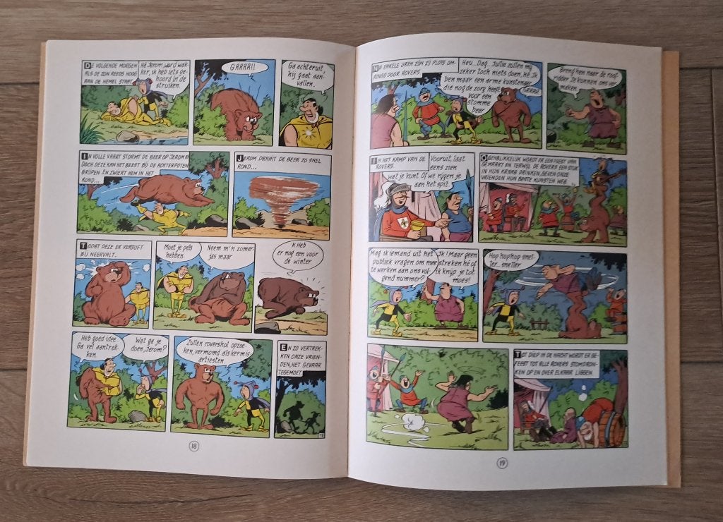 80 - Jerom - Het Toernooi, Boeken, Gelezen, Willy Vandersteen, Eén stripboek, Ophalen of Verzenden