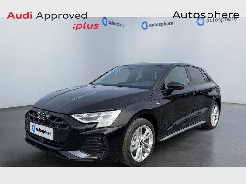 Audi A3 Sportback PHEV A3 Sportback PHEV 40 TFSI e S line S, Auto's, Automaat, Zwart, 113 g/km, Hybride Elektrisch/Benzine