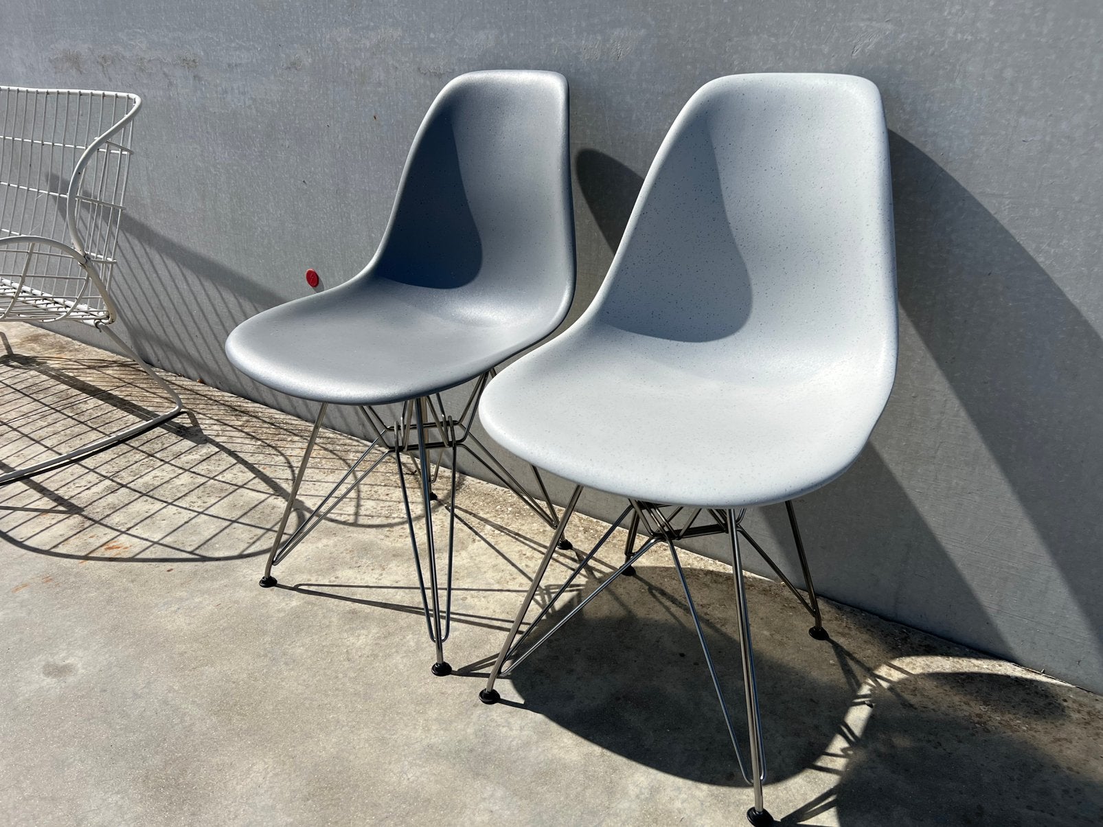 Eames herman miller dsr stoelen, 2x, Ophalen of Verzenden, Zo goed als nieuw, Twee