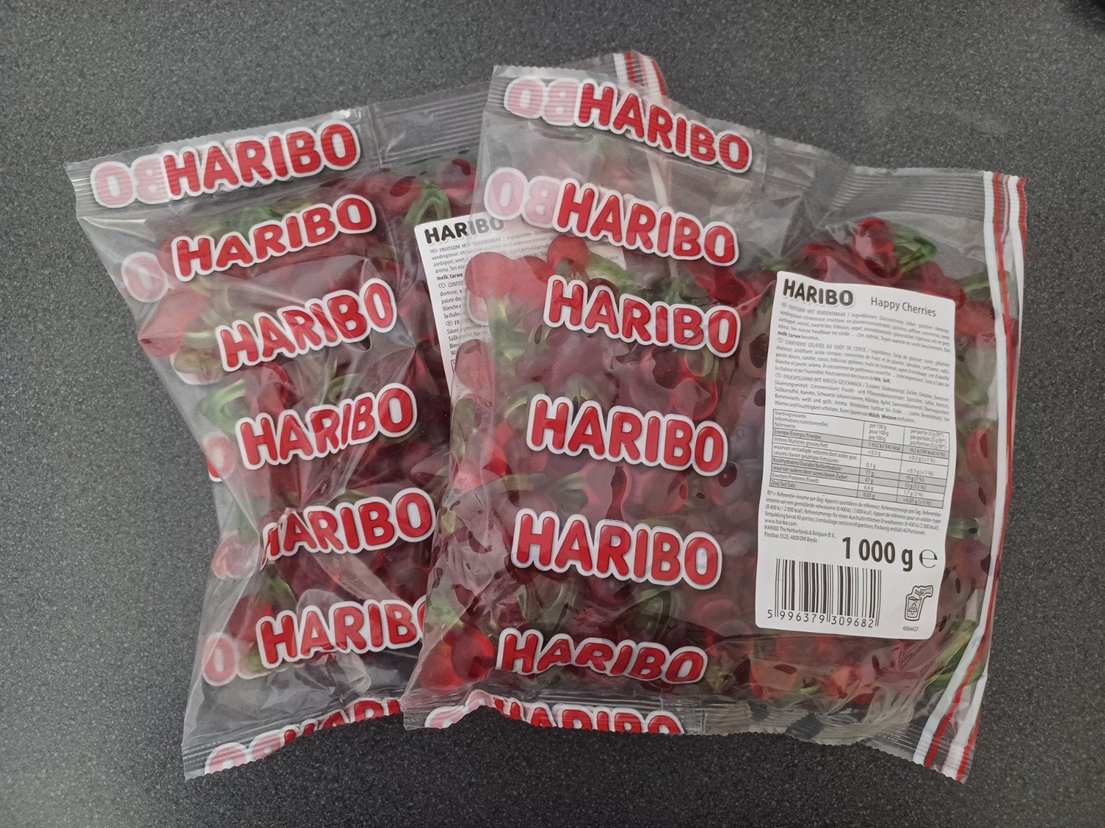 2 kilo kersen van Haribo, Ophalen, Nieuw, Rood