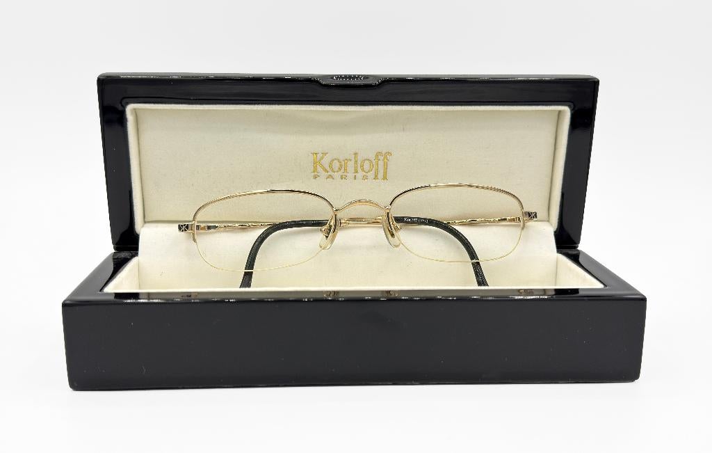 Exclusief KORLOFF PARIS brilmontuur - bril / Luxury Eyewear, Overige merken, Gebruikt, Overige kleuren, Ophalen of Verzenden