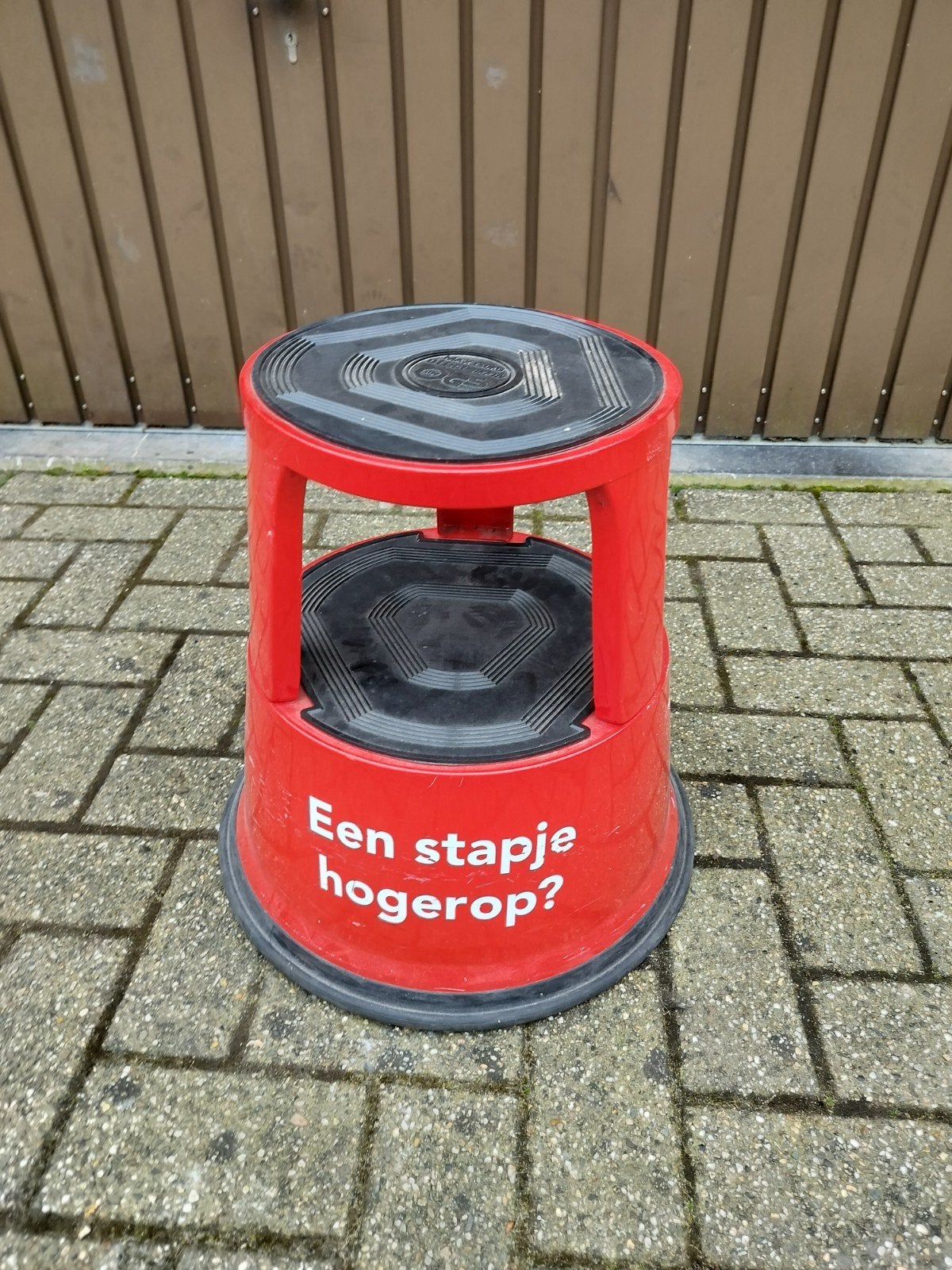 opstapje - olifantenpoot, Ophalen