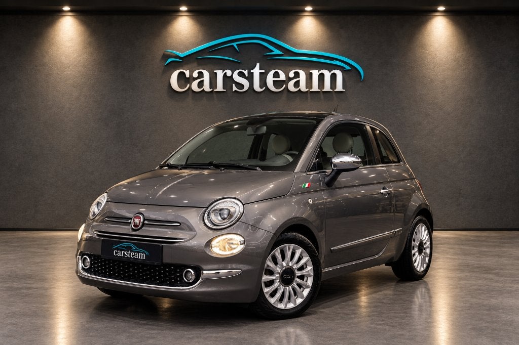 Fiat 500 AUTOMAAT 1.2i 2018 Lounge uitvoering € 10.250, Auto's, Bedrijf, Grijs, 111 g/km, Zilver of Grijs