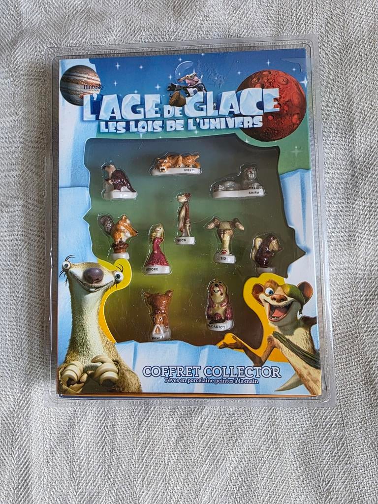 Coffret collector fèves l âge de glace, Enlèvement ou Envoi