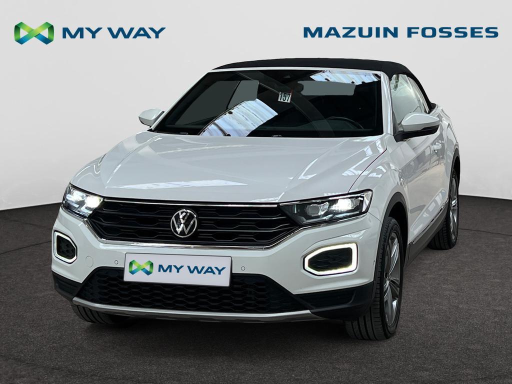 Volkswagen T-Roc Cabriolet T-Roc Cabriolet 1.0 TSI Style OPF, Auto's, Navigatiesysteem, Cabriolet, Wit, Handgeschakeld