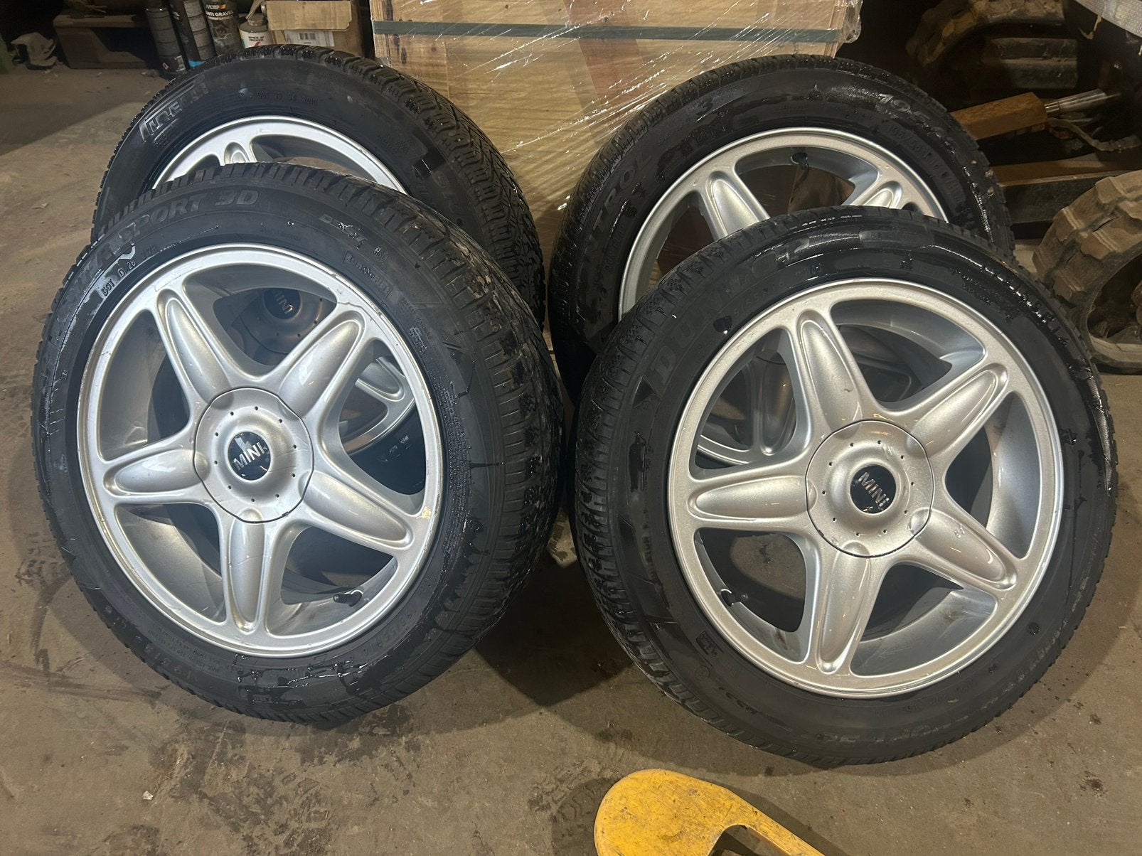 Mini Cooper velgen 16”, Auto-onderdelen, Banden en Velgen, Ophalen, Band(en)