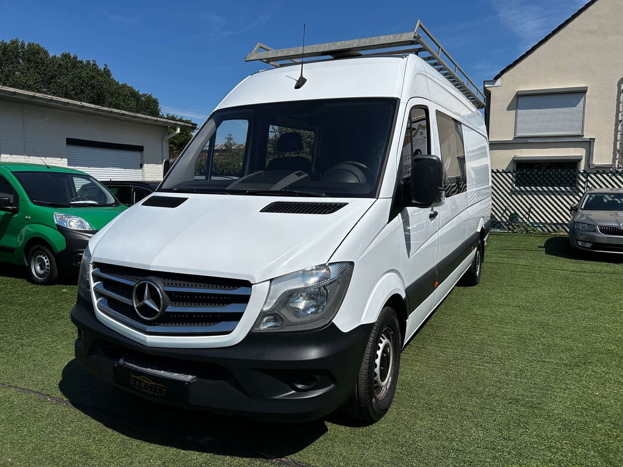 Mercedes-Benz Sprinter 316 2.1 CDI L4H3DUBBEL CABINE AUTOM, Achat, Entreprise, Automatique, Tissu