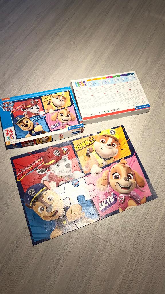 Puzzle patpatrouille, Enlèvement ou Envoi, 10 à 50 pièces, Utilisé, 2 à 4 ans