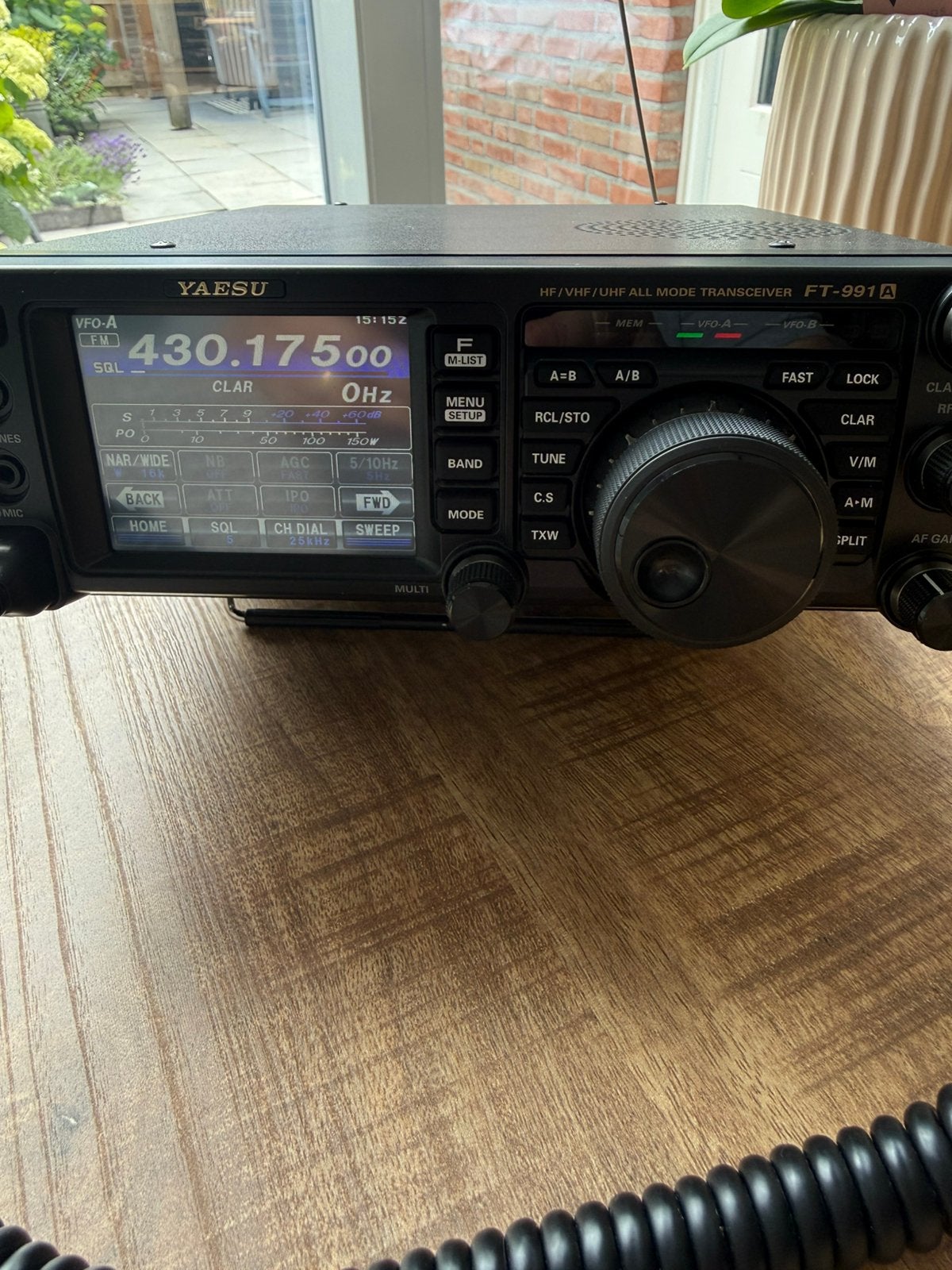 Yaesu FT 991A Allmode radio compleet in doos, Telecommunicatie, Zenders en Ontvangers, Ophalen, Gebruikt, Zender en Ontvanger