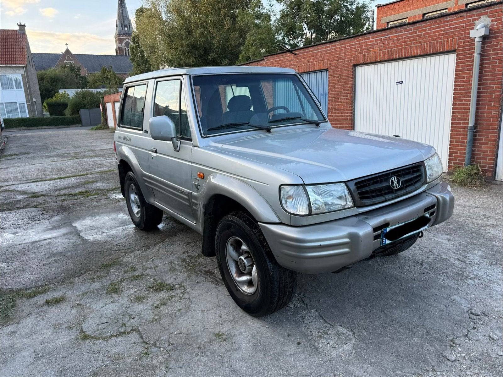 Gyundai Galloper 2.5TDI lichte Vracht, Ophalen