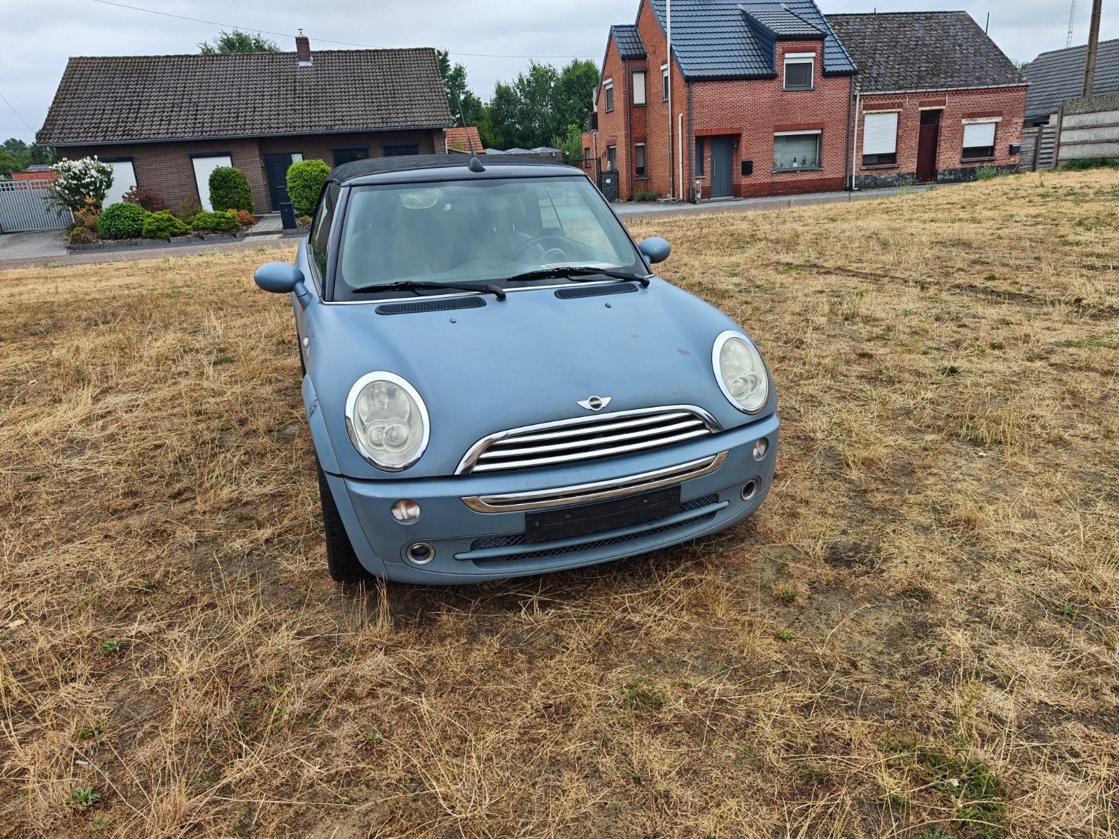 mini cabrio 16oo benzine, Autos, Airbags, Cabriolet, Boîte manuelle, 2 portes