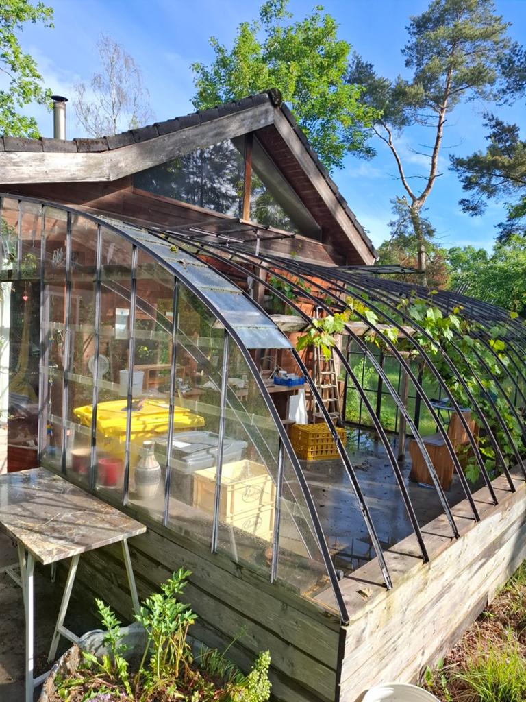 Serre / koepel / veranda, Tuin en Terras, Ophalen, Glas