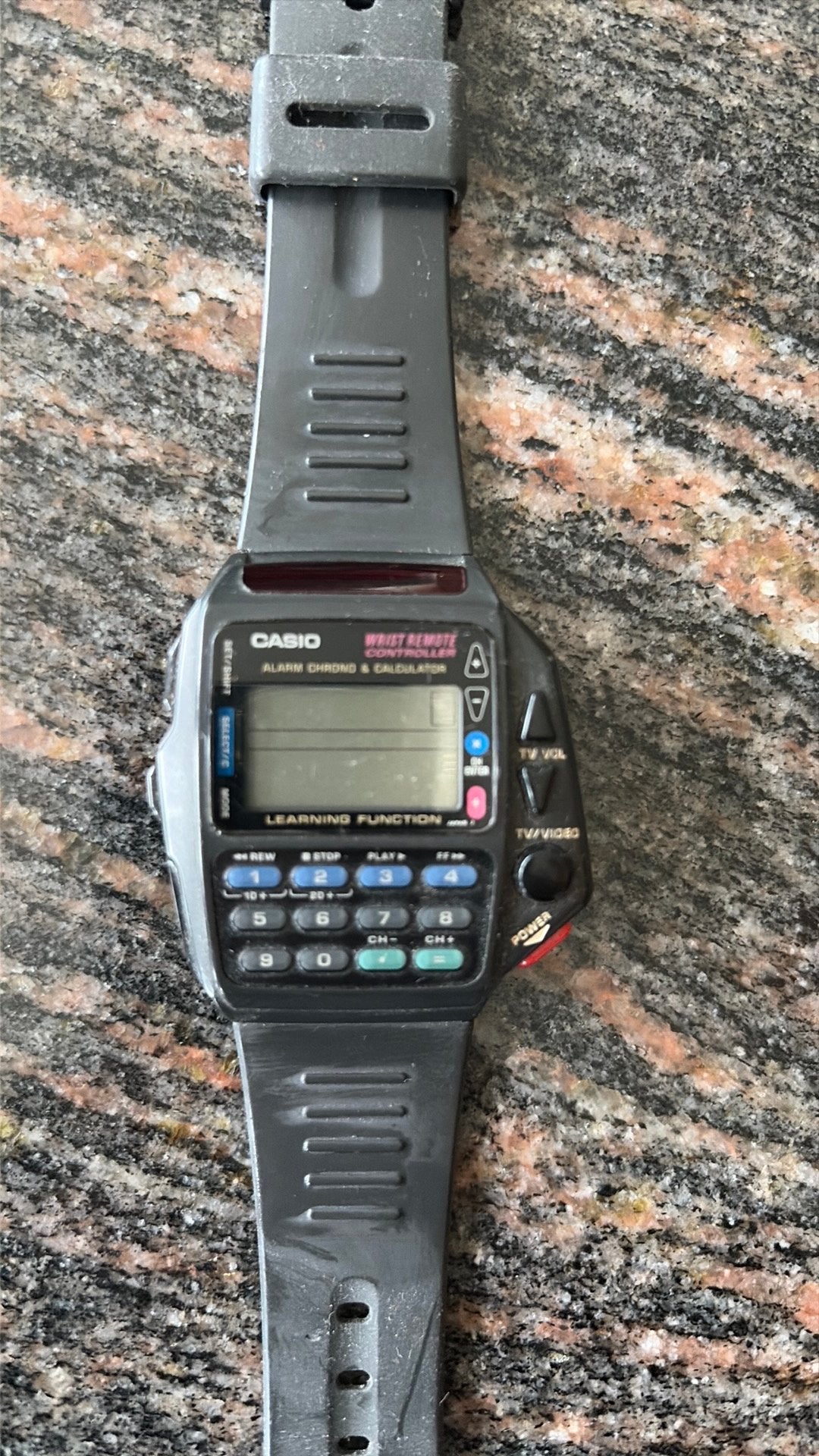 Casio horloge tv watch, Ophalen, Zo goed als nieuw