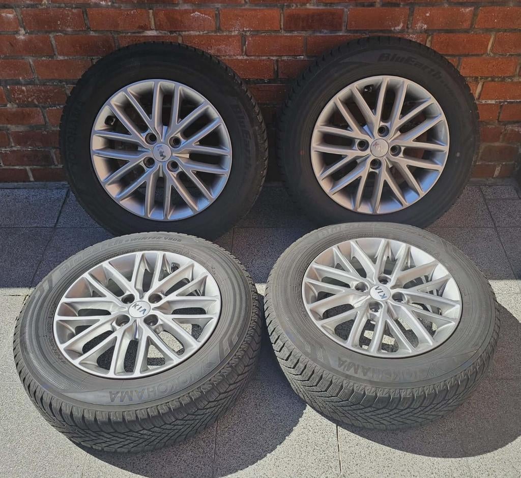 Kit hiver Yokohama - KIA Rio 2022 - 185/65 R15 88T, Pneus hiver, Pneu(s), Enlèvement, Utilisé
