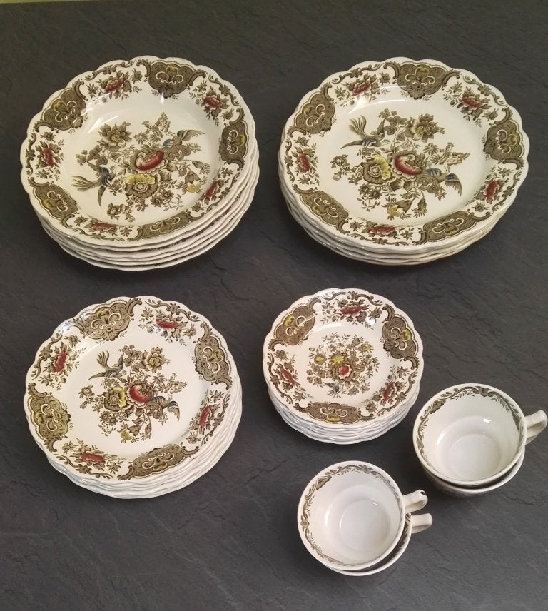 Servies in Porselein, Ophalen, Overige merken, Zo goed als nieuw, Bord(en)