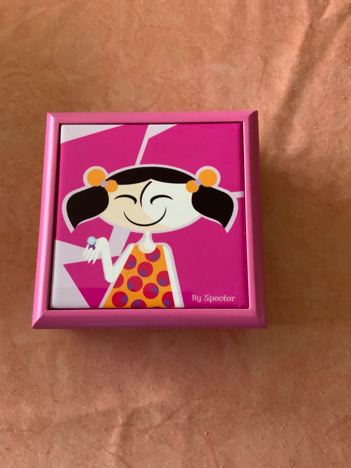 Boîte à bijoux pour enfants, Enlèvement, Comme neuf, Rose, Autres types