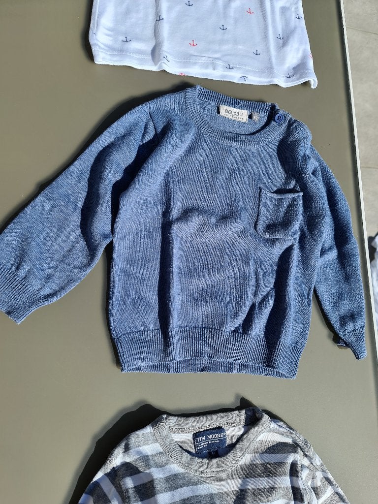 Blauwe pull, trui Mt 86, Enlèvement, Comme neuf