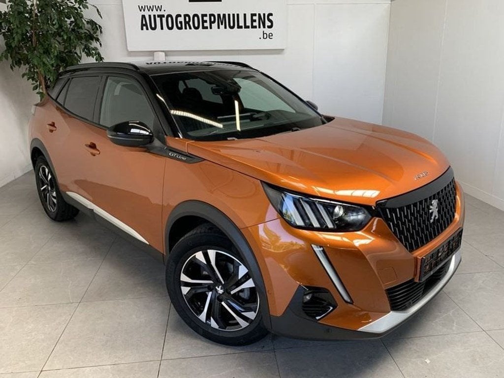 Peugeot 2008 S&S GT EAT8, Auto's, Automaat, Bruin, 109 g/km, 130 pk