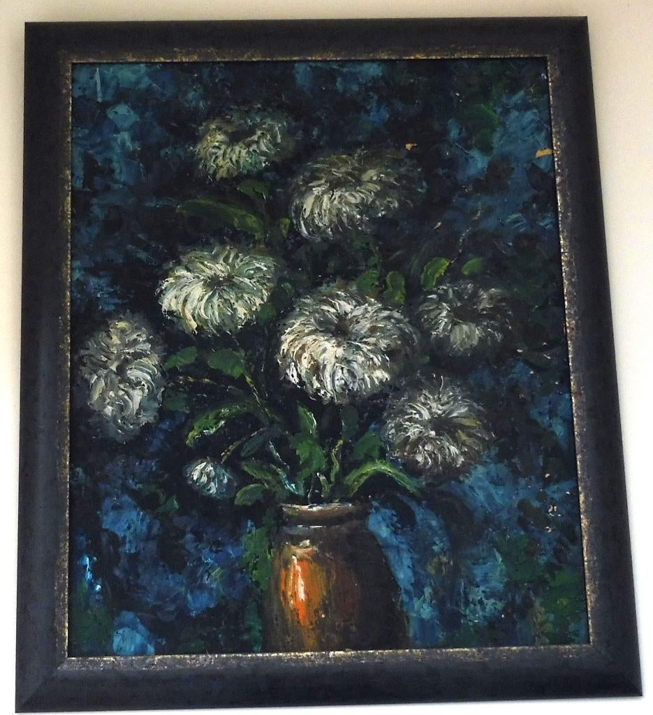 Bram Bogart - Schilderij 50 x 60 cm, Ophalen of Verzenden